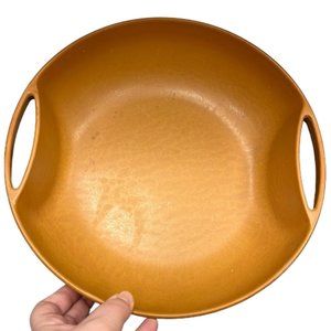 Vintage Ellingers Agatized‎ Wood Inc. Salad Bowl #110 MCM 1960s